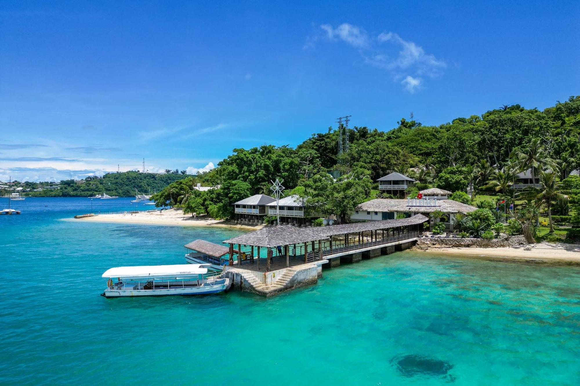 Iririki Island Resort & Spa Port Vila Buitenkant foto