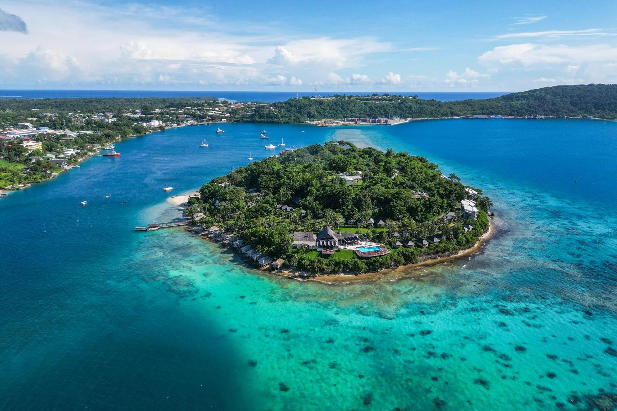 Iririki Island Resort & Spa Port Vila Buitenkant foto