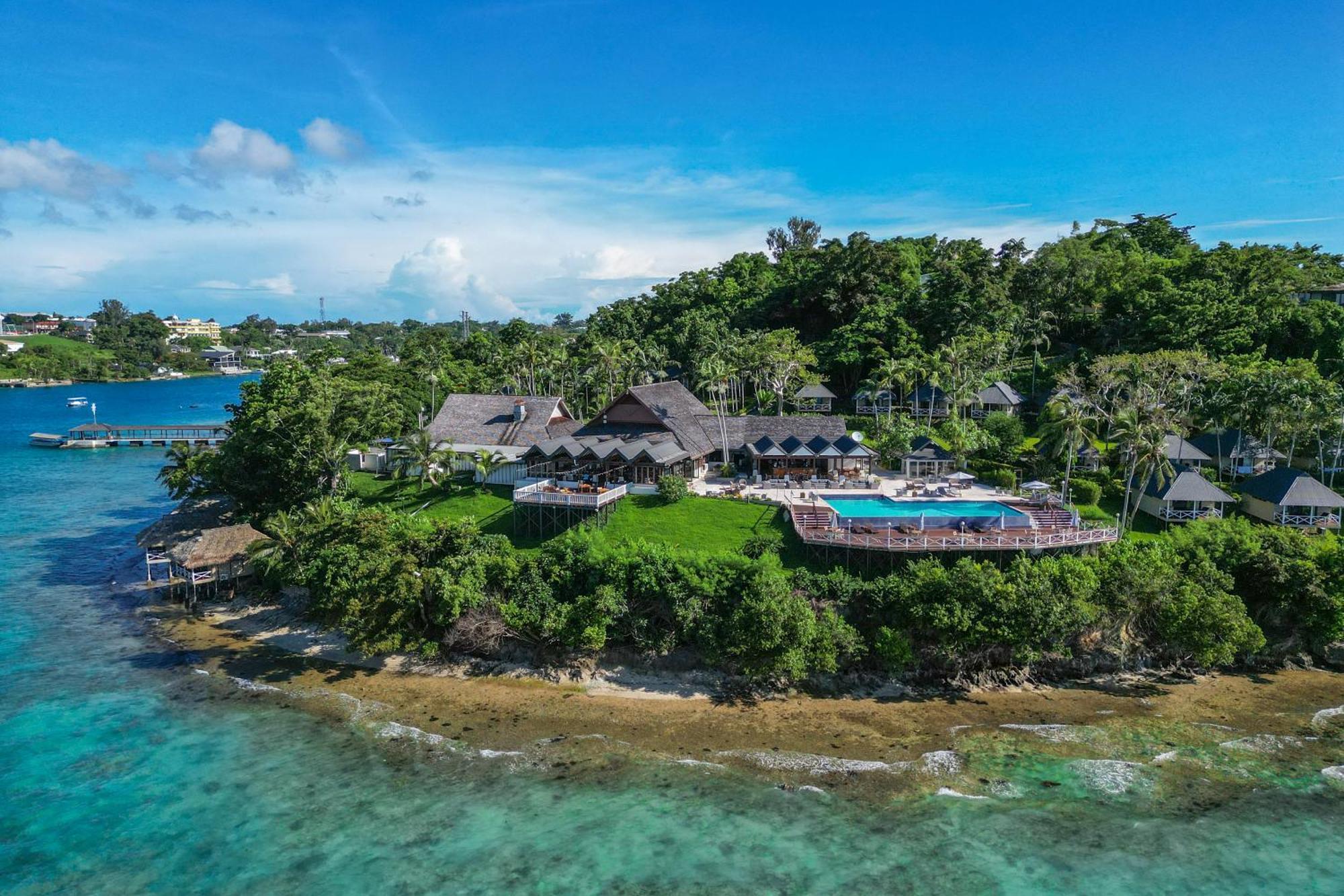 Iririki Island Resort & Spa Port Vila Buitenkant foto