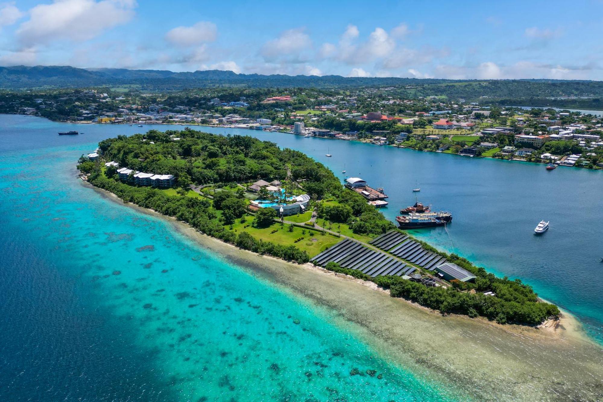 Iririki Island Resort & Spa Port Vila Buitenkant foto