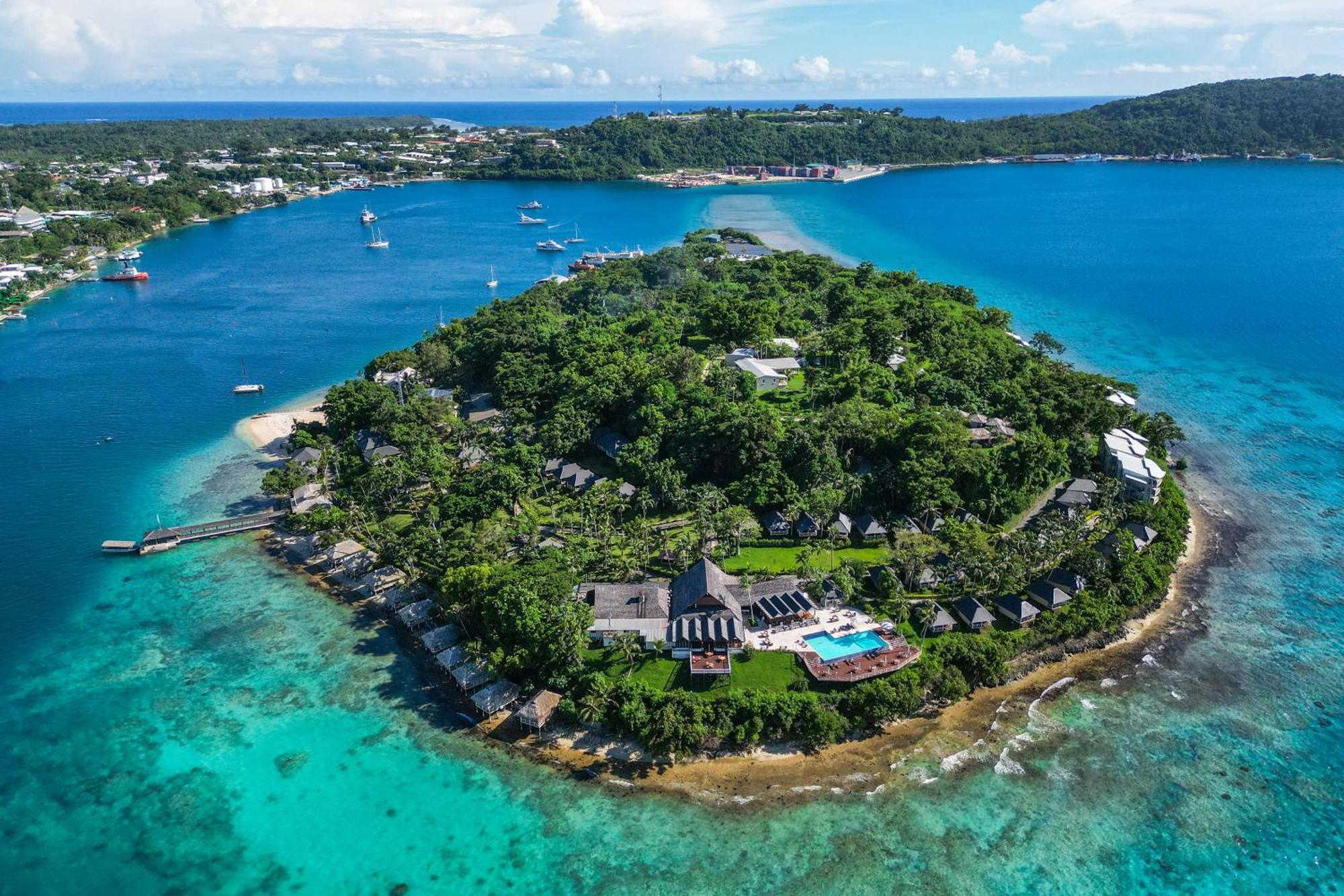 Iririki Island Resort & Spa Port Vila Buitenkant foto