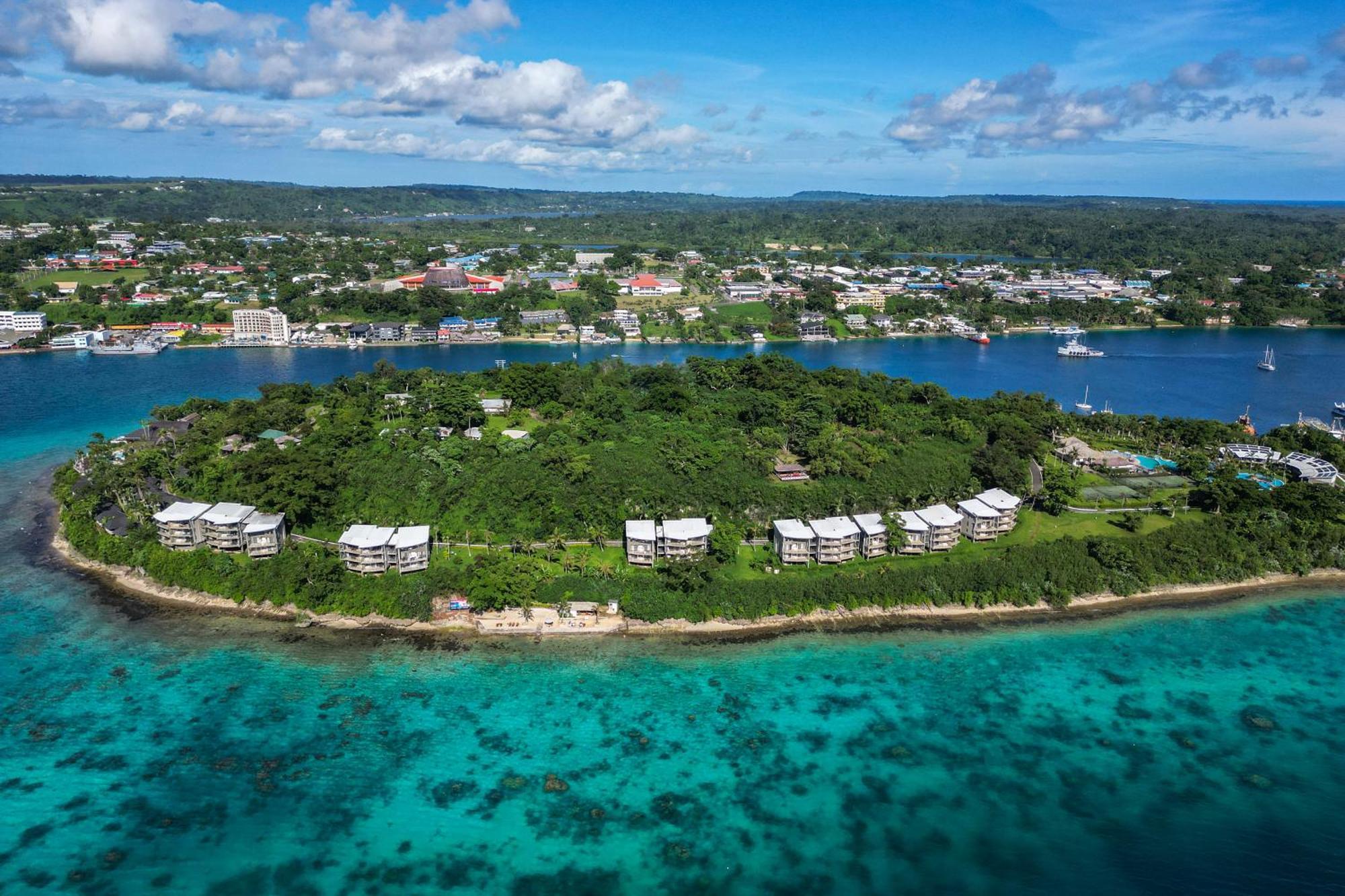 Iririki Island Resort & Spa Port Vila Buitenkant foto